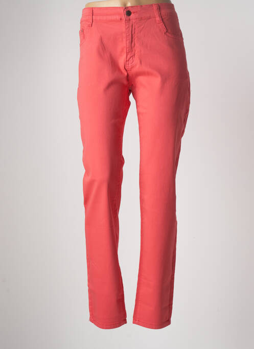 Pantalon slim orange KALISSON pour femme