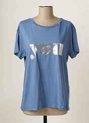 T-shirt bleu TEDDY SMITH pour fille seconde vue
