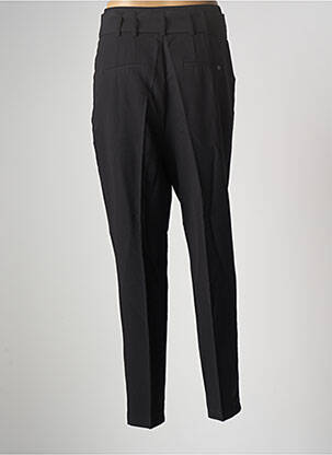 Pantalon slim taille haute taille haute noir TEDDY SMITH femme