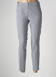 Pantalon 7/8 stretch taille normale bleu TEDDY SMITH femme