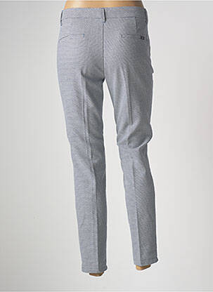 Pantalon 7/8 stretch taille normale bleu TEDDY SMITH femme