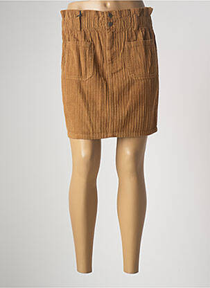 Jupe courte poches beige TEDDY SMITH femme