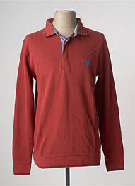 Sweat-shirt broderie manches longues orange BANDE ORIGINALE homme
