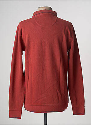 Sweat-shirt broderie manches longues orange BANDE ORIGINALE homme