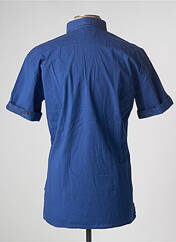 Chemise manches courtes bleu LA CIBLE ROUGE pour homme seconde vue