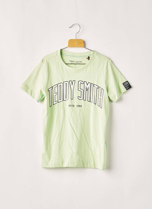 T-shirt vert TEDDY SMITH pour garçon