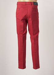 Pantalon chino rouge SAN SIRO pour homme seconde vue