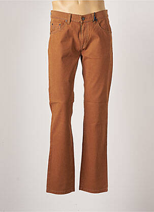 Pantalon slim marron PIONEER pour homme