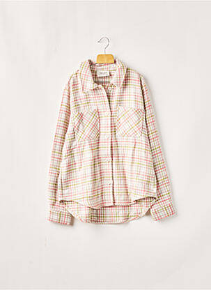 Veste casual fermeture boutonnée sur le devant blanc TEDDY SMITH fille