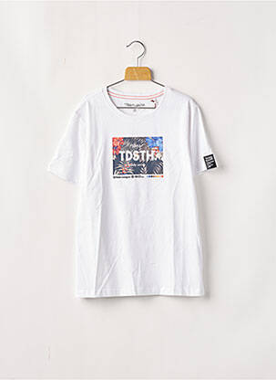 T-shirt blanc TEDDY SMITH pour garçon