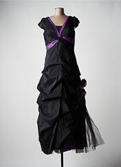 Robe longue noir ELLEBELINE pour femme seconde vue