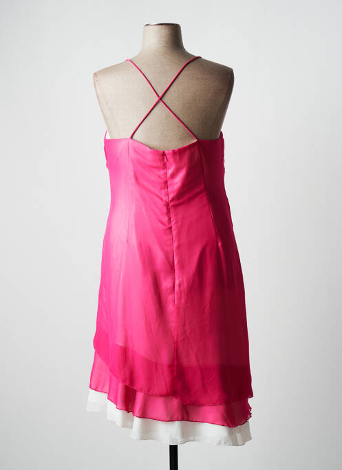 Robe mi-longue rose CREATIF PARIS pour femme