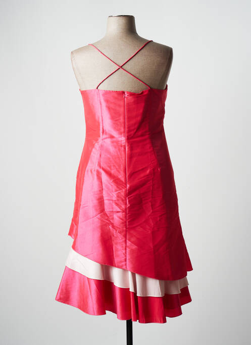 Robe mi-longue rose CREATIF PARIS pour femme