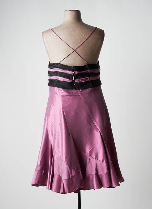 Robe mi-longue violet CREATIF PARIS pour femme