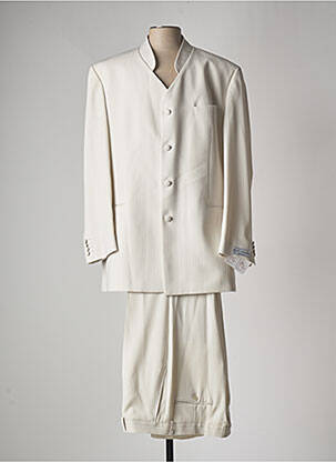 Costume de cérémonie coupe costume beige VICKIE & MAN homme