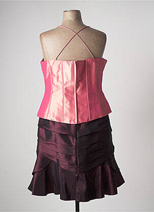 Ensemble jupe coupe cintrée rose VICKIE & MAN femme