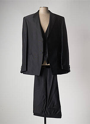 Costume de cérémonie coupe costume noir VICKIE & MAN homme