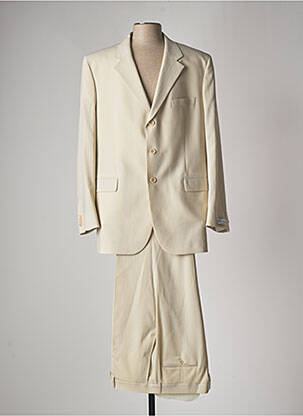 Costume de cérémonie poches beige GUY LAURENT homme