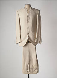 Costume de cérémonie poches beige BARBERINI homme