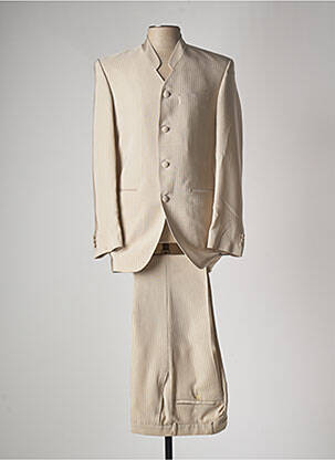 Costume de cérémonie poches beige BARBERINI homme