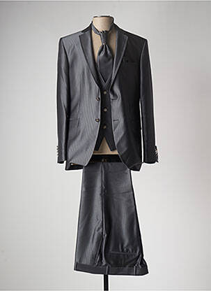 Costume de cérémonie poches gris ADIMO homme