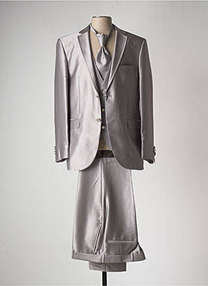 Costume de cérémonie gris ADIMO pour homme