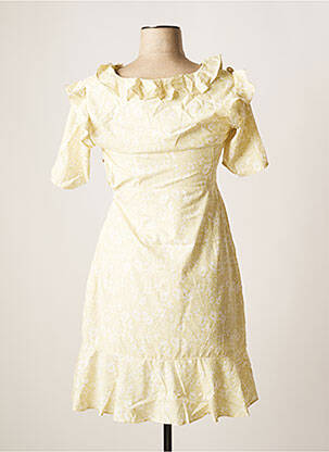 Robe courte manches courtes manches courtes vert NA-KD femme
