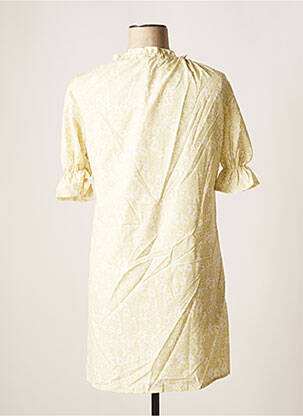 Robe courte coupe fluide manches courtes vert NA-KD femme