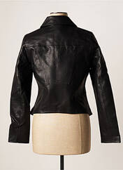 Veste simili cuir noir NA-KD pour femme seconde vue