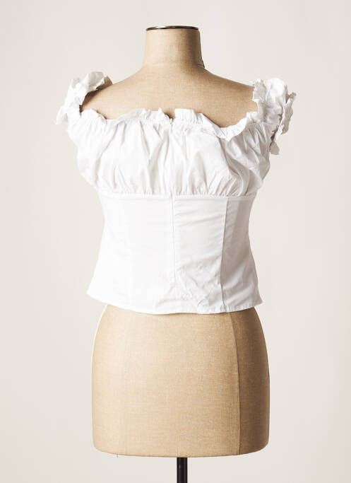 Blouse blanc NA-KD pour femme
