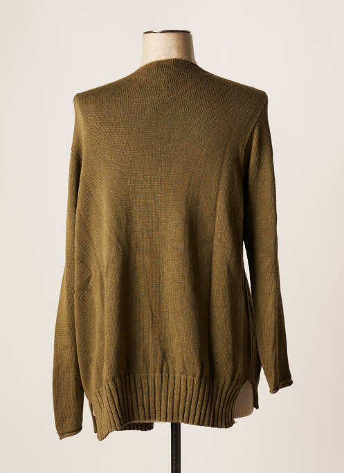 Gilet manches longues vert PAKO LITTO pour femme