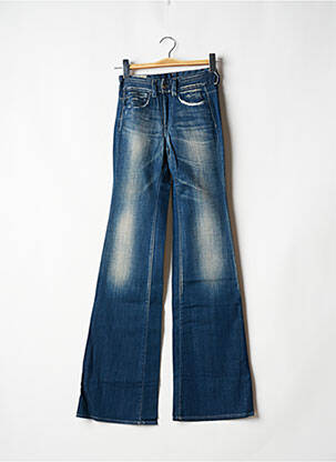 Jean coupe flare sélection denim taille normale bleu LE TEMPS DES CERISES femme