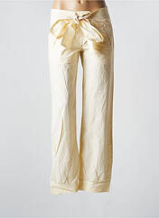 Pantalon large beige FORNARINA pour femme seconde vue