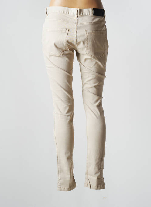 Pantalon chino beige MINIMUM pour femme