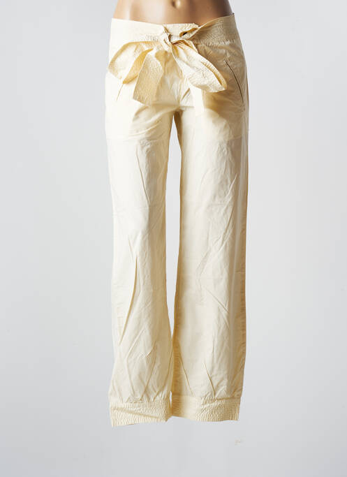 Pantalon large beige FORNARINA pour femme