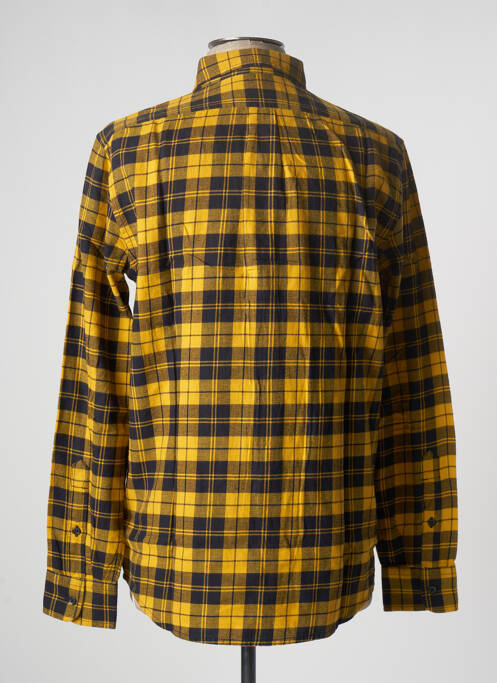 Chemise manches longues jaune DIESEL pour homme