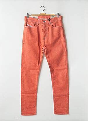 Pantalon droit orange DIESEL pour homme