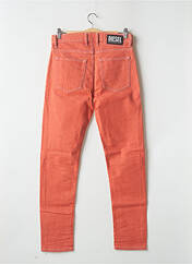 Pantalon droit orange DIESEL pour homme seconde vue