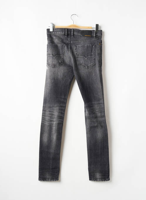 Pantalon slim gris DIESEL pour homme