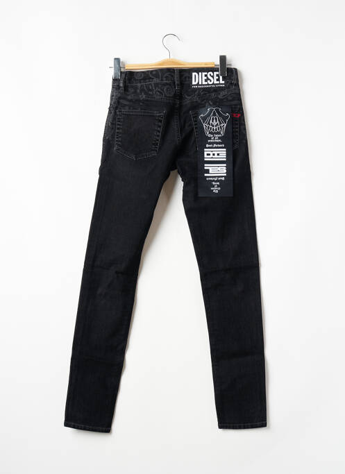Pantalon slim noir DIESEL pour homme