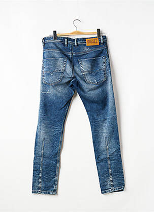 Pantalon droit tissage chiné taille normale bleu DIESEL homme