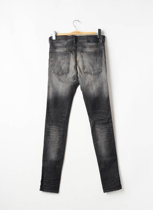 Jeans skinny gris DIESEL pour homme