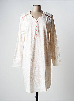 Chemise de nuit blanc CANAT pour femme