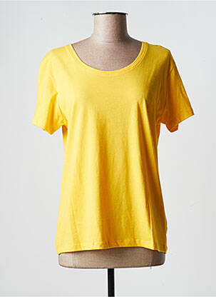 T-shirt jaune FELINO pour femme