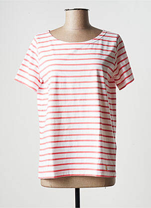 T-shirt rose ARMOR LUX pour femme