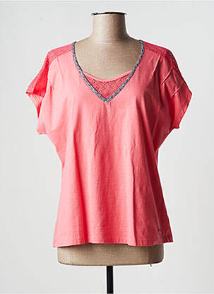 T-shirt rose FELINO pour femme