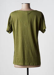 T-shirt vert FELINO pour femme seconde vue