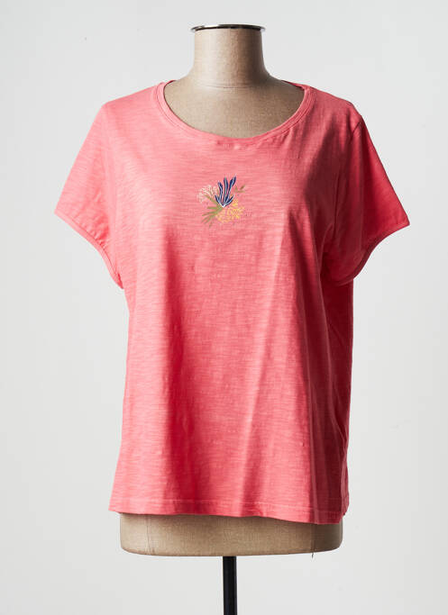 T-shirt rose ARMOR LUX pour femme