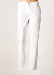 Pantalon chino blanc BERMUDES pour femme seconde vue