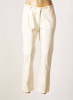 Pantalon chino blanc DEAUVILLE pour femme